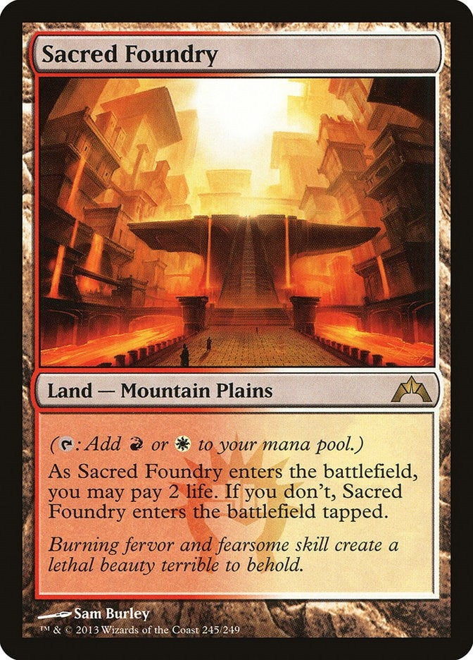 Image for Sacred Foundry (245) (GTC) - Magic: The Gathering