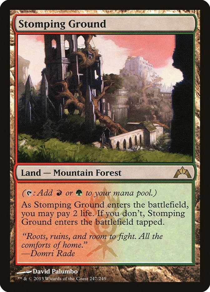 Image for Stomping Ground (247) - Magic: The Gathering
