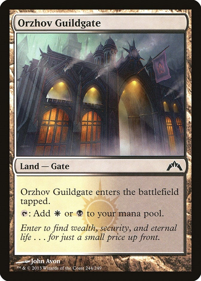 Image for Orzhov Guildgate (244) (GTC) - Magic: The Gathering