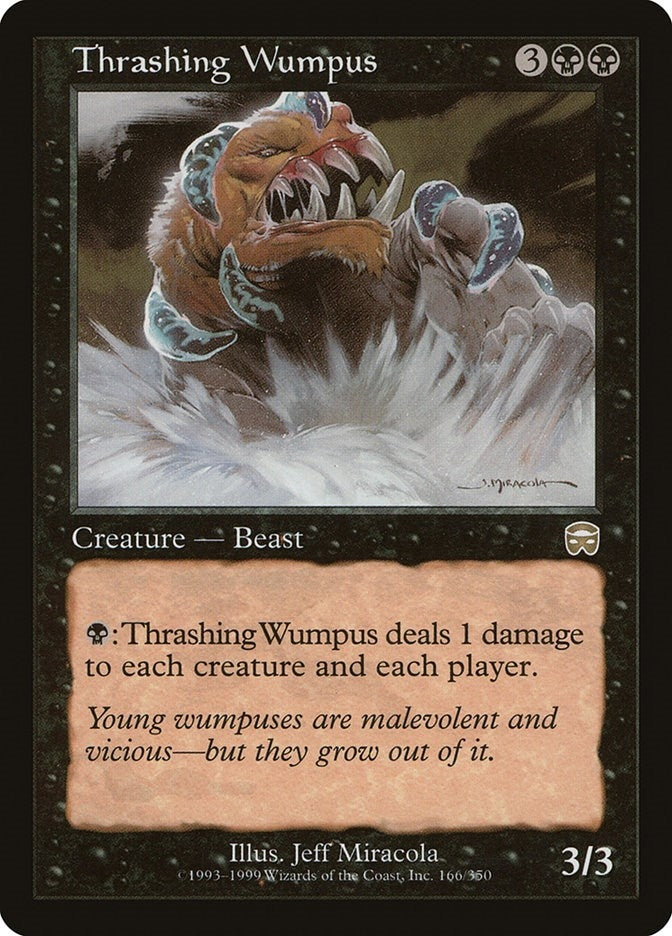 Image for Thrashing Wumpus (166) - Magic: The Gathering