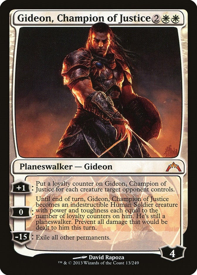 Image for Gideon, Champion of Justice (13) - Magic: The Gathering