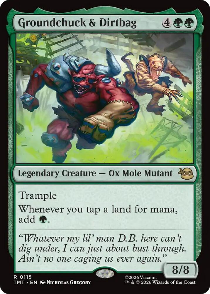 Image for Groundchuck & Dirtbag (115) - Magic: The Gathering