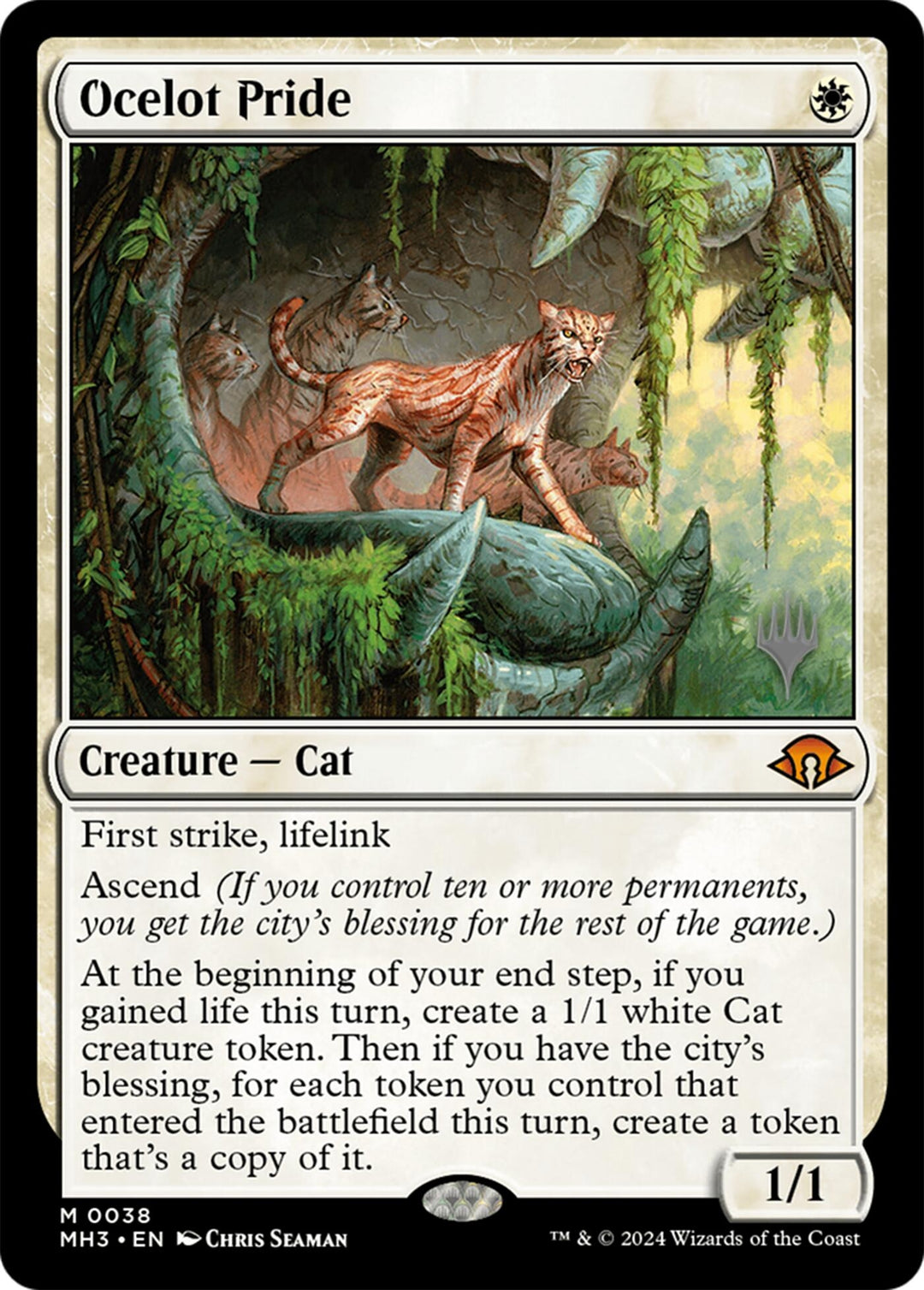 Image for Ocelot Pride (38) (PPECL) - Magic: The Gathering