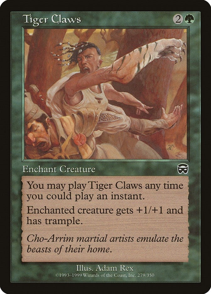 Image for Tiger Claws (279) - Magic: The Gathering