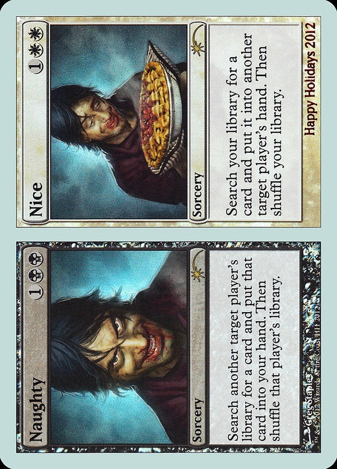 Image for Naughty // Nice (2012) - Magic: The Gathering