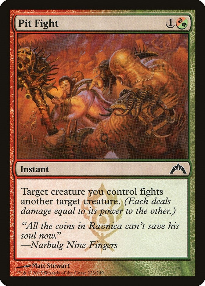 Image for Pit Fight (223) (GTC) - Magic: The Gathering