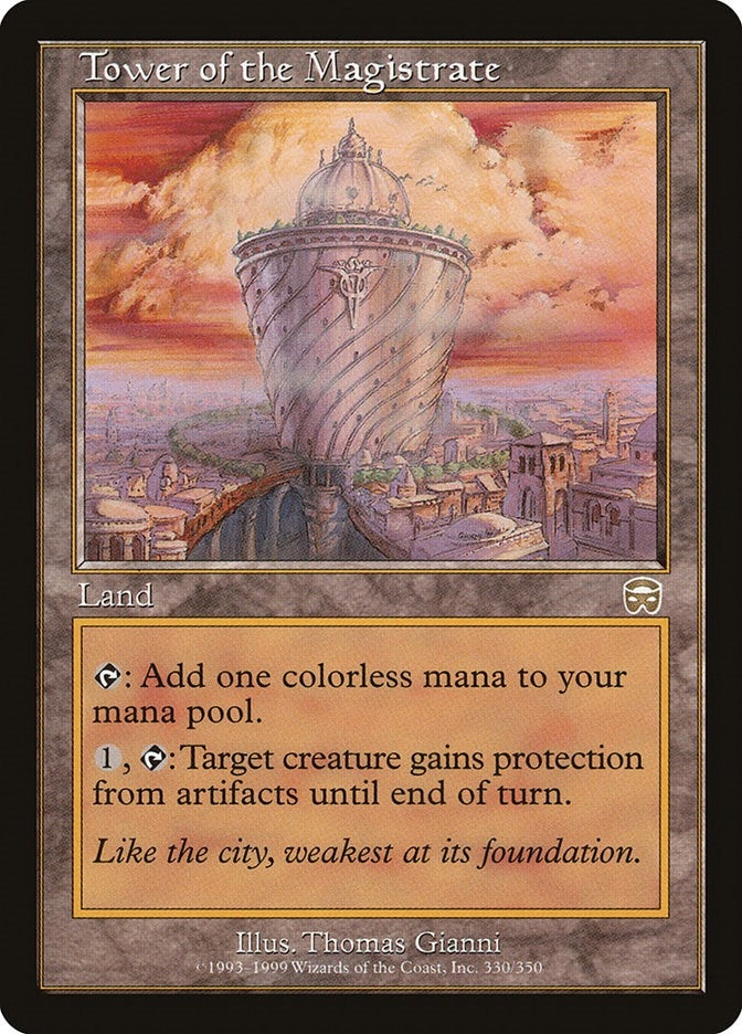 Image for Tower of the Magistrate (330) - Magic: The Gathering