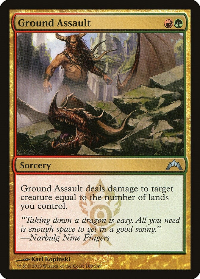 Image for Ground Assault (168) (GTC) - Magic: The Gathering