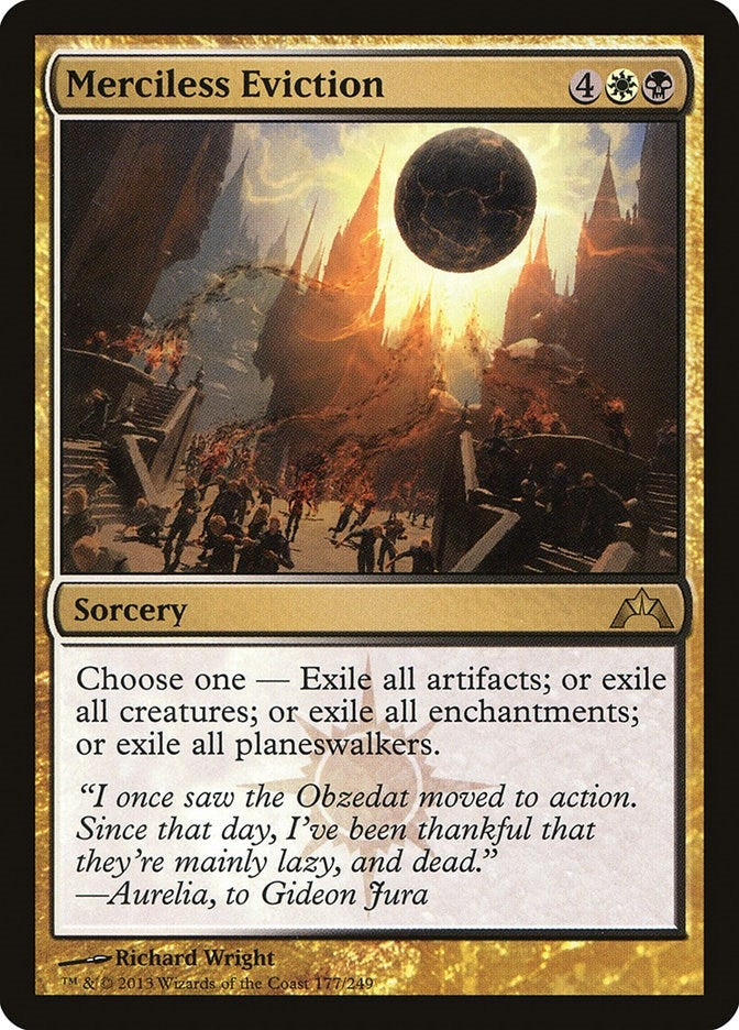 Image for Merciless Eviction (177) (GTC) - Magic: The Gathering