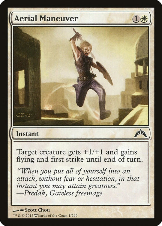 Image for Aerial Maneuver (1) (GTC) - Magic: The Gathering