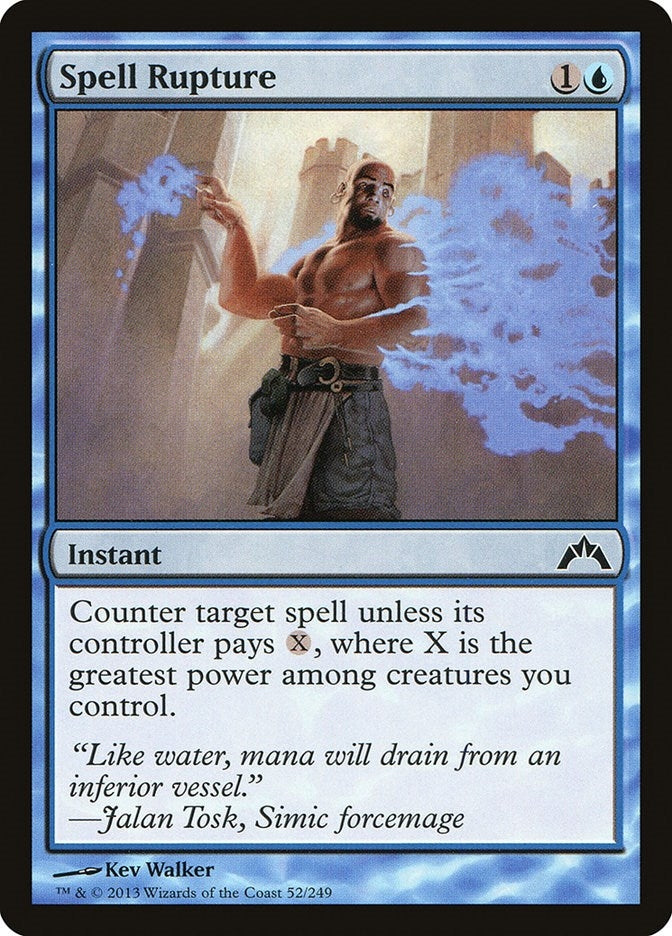 Image for Spell Rupture (52) - Magic: The Gathering