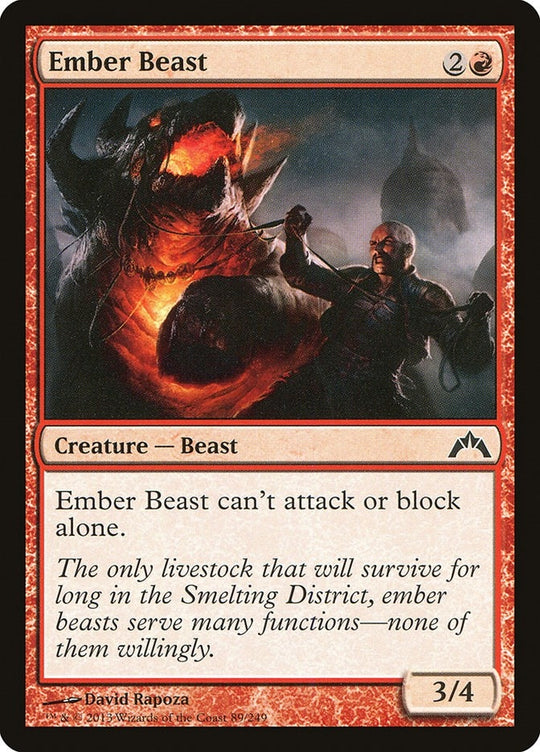 Image for Ember Beast (89) - Magic: The Gathering