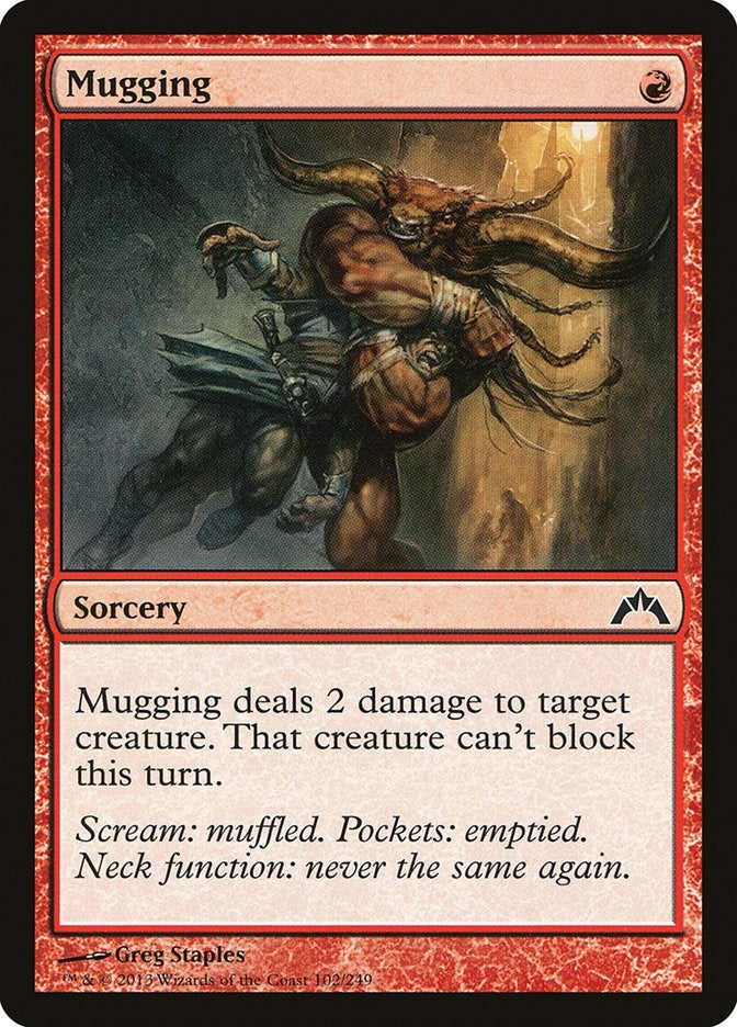 Image for Mugging (102) (GTC) - Magic: The Gathering