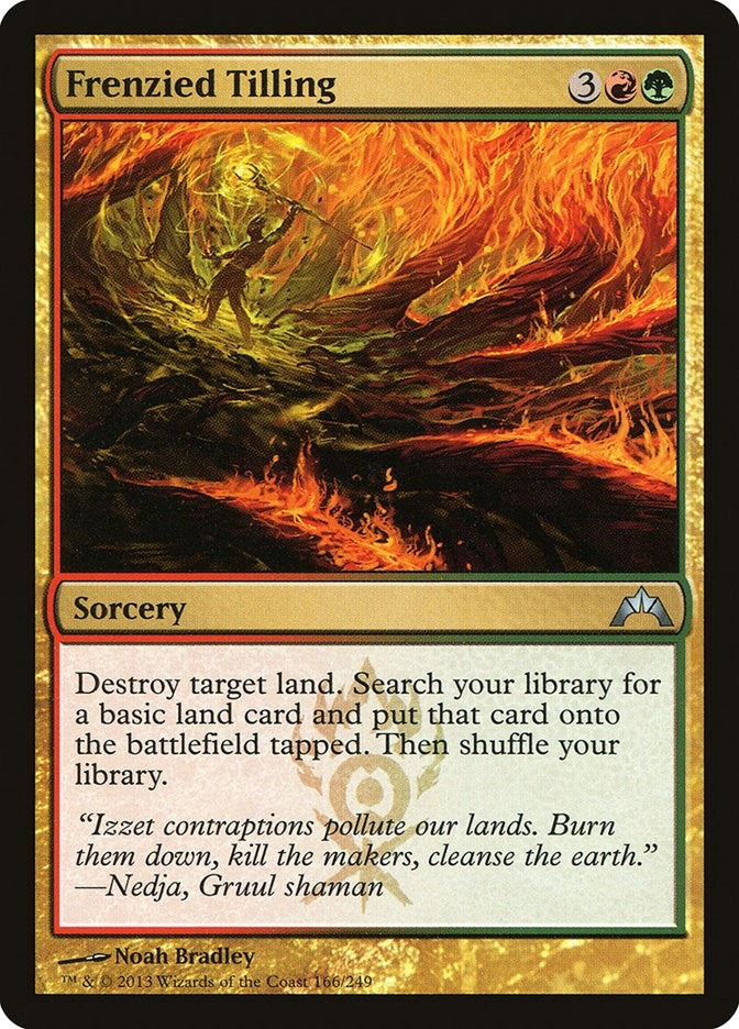 Image for Frenzied Tilling (166) - Magic: The Gathering