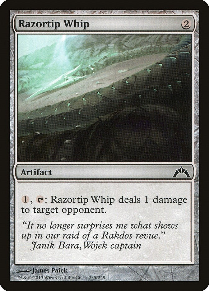 Image for Razortip Whip (235) (GTC) - Magic: The Gathering