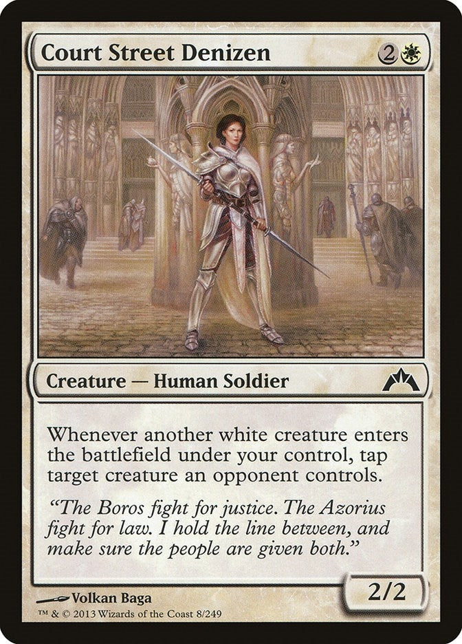 Image for Court Street Denizen (8) (GTC) - Magic: The Gathering