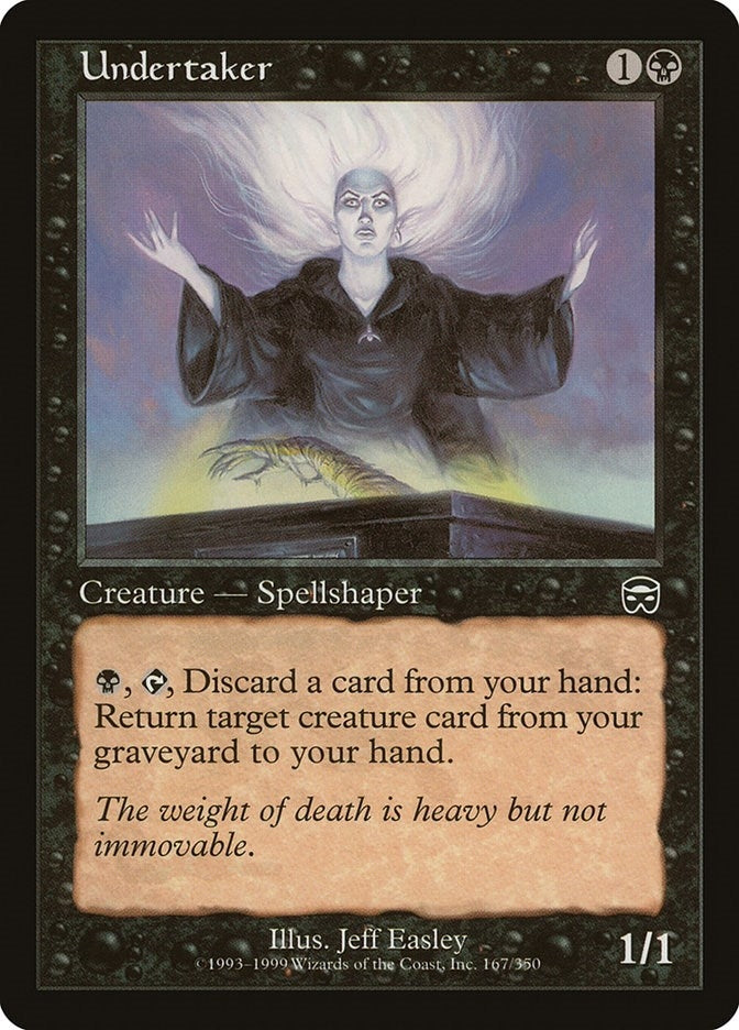 Image for Undertaker (167) - Magic: The Gathering