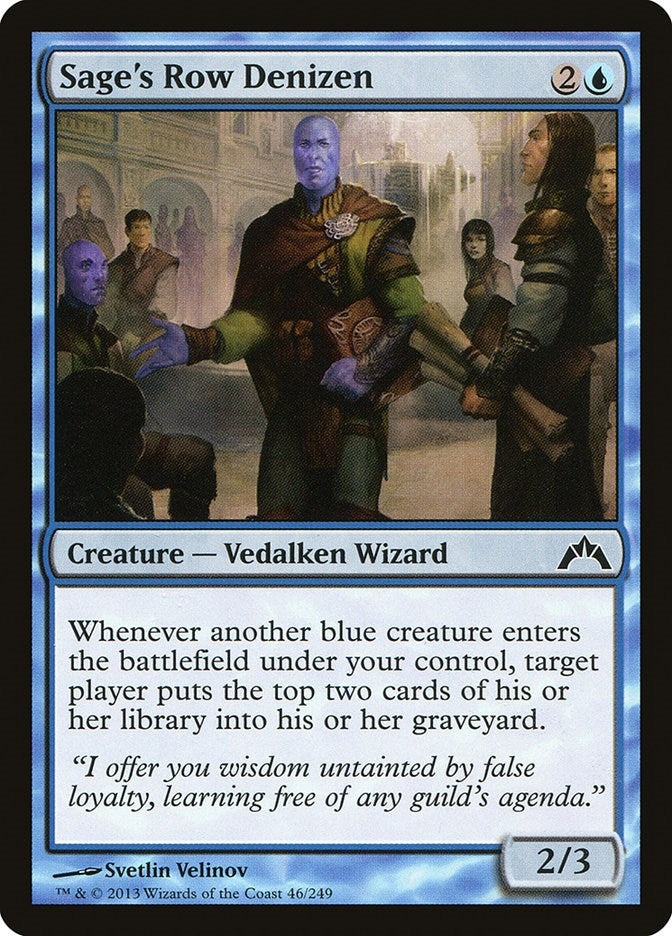 Image for Sage's Row Denizen (46) (GTC) - Magic: The Gathering