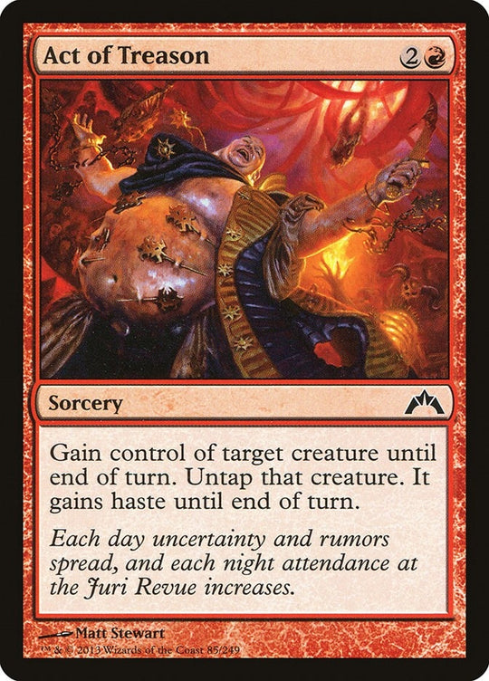 Image for Act of Treason (85) (GTC) - Magic: The Gathering