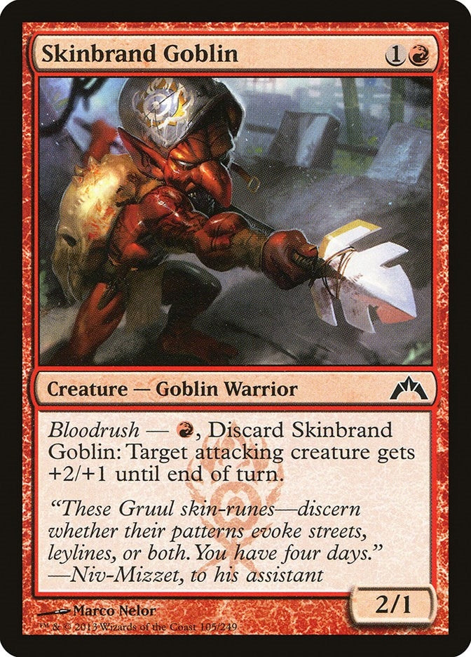 Image for Skinbrand Goblin (105) - Magic: The Gathering