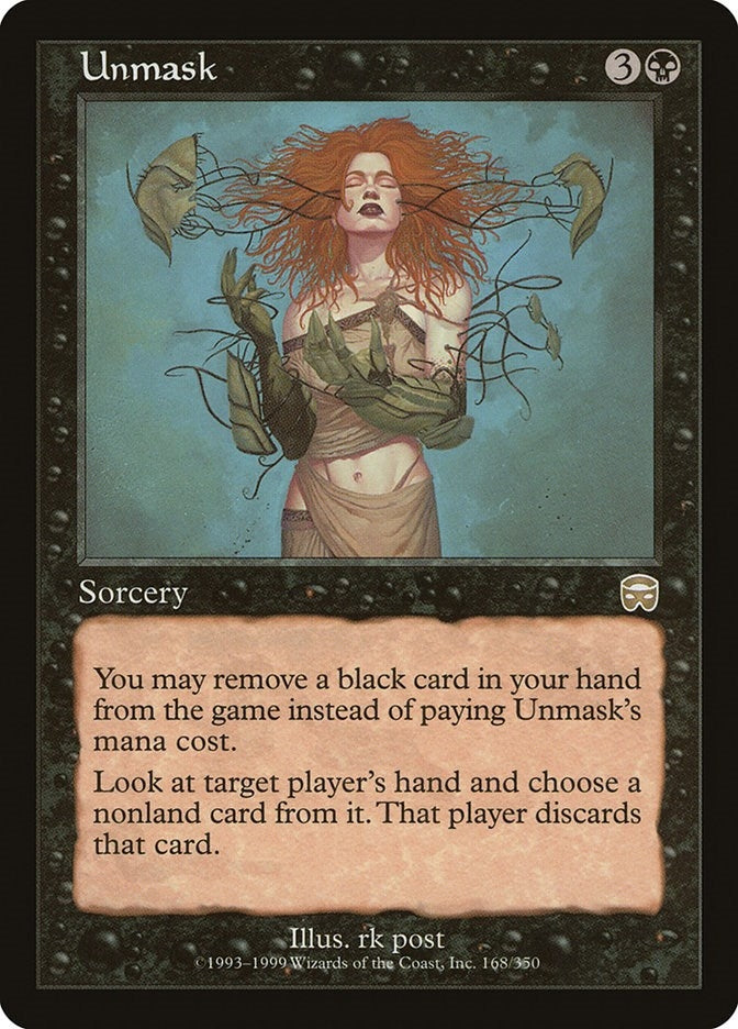 Image for Unmask (168) - Magic: The Gathering