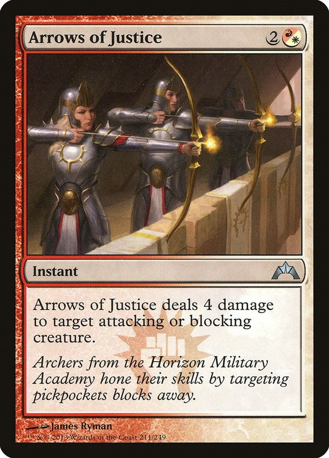 Image for Arrows of Justice (211) - Magic: The Gathering