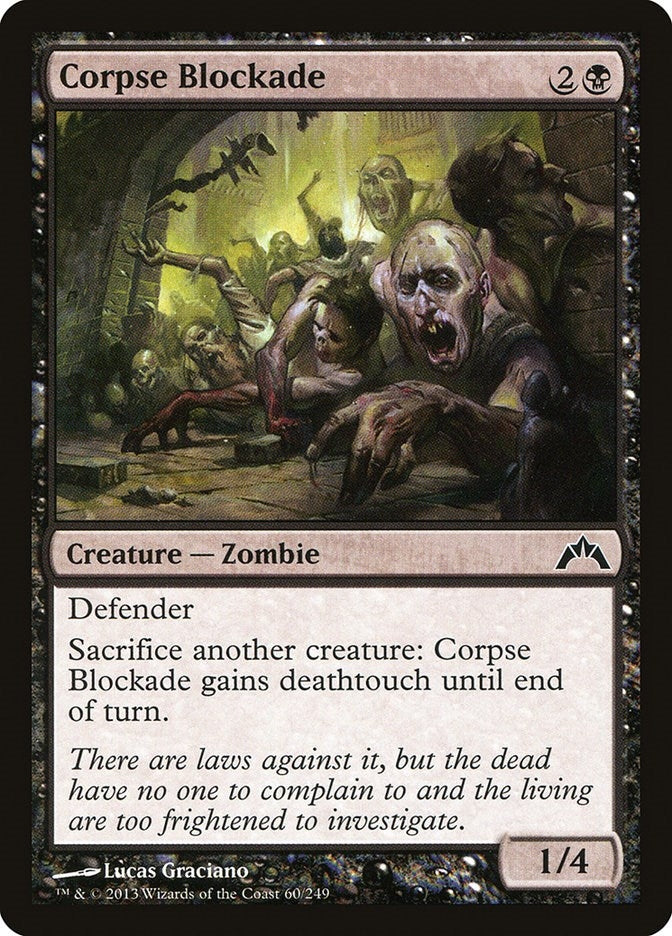 Image for Corpse Blockade (60) (GTC) - Magic: The Gathering