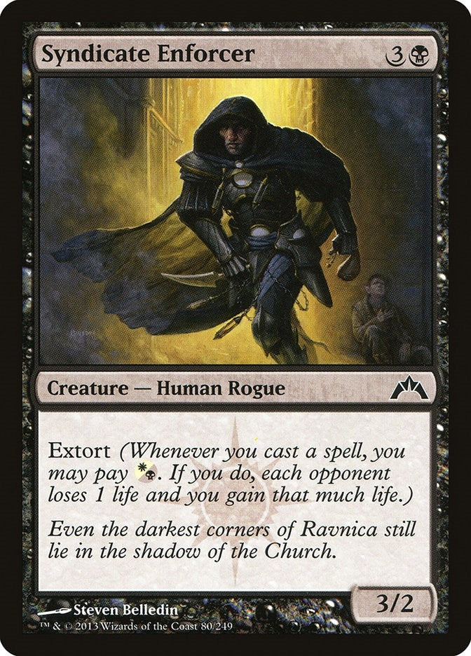 Image for Syndicate Enforcer (80) - Magic: The Gathering
