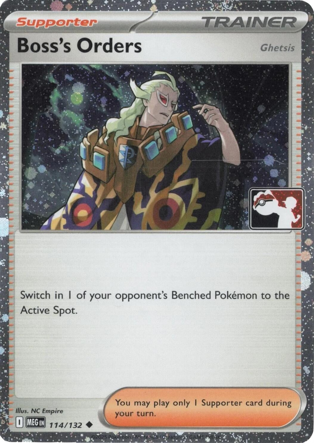 Image for Boss's Orders [Ghetsis] - 114/132 (Cosmos Holo) (114/132) - Pokemon