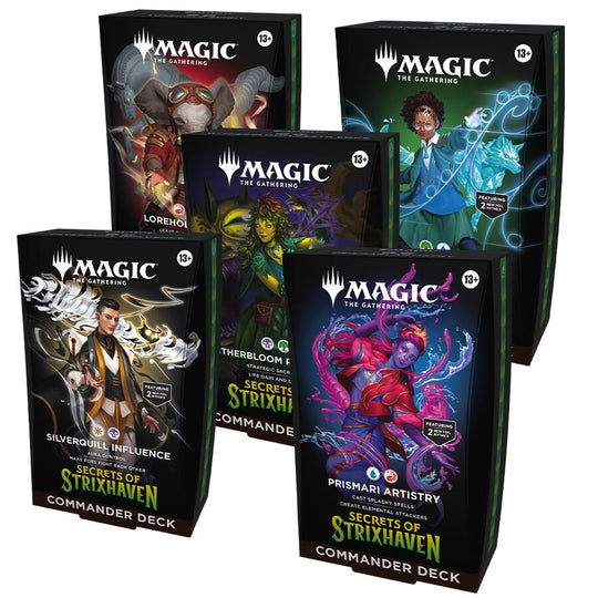 Image for Secrets of Strixhaven Commander Deck Case - Magic: The Gathering
