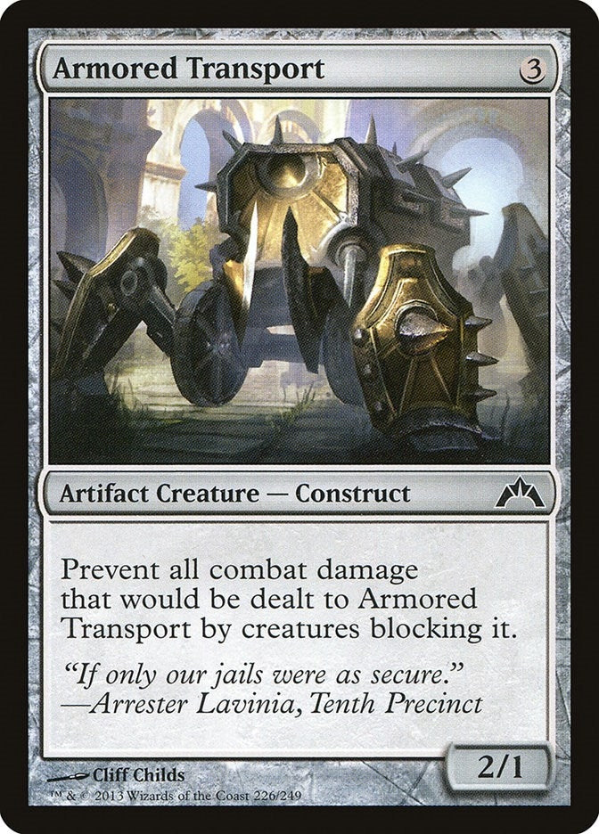 Image for Armored Transport (226) - Magic: The Gathering