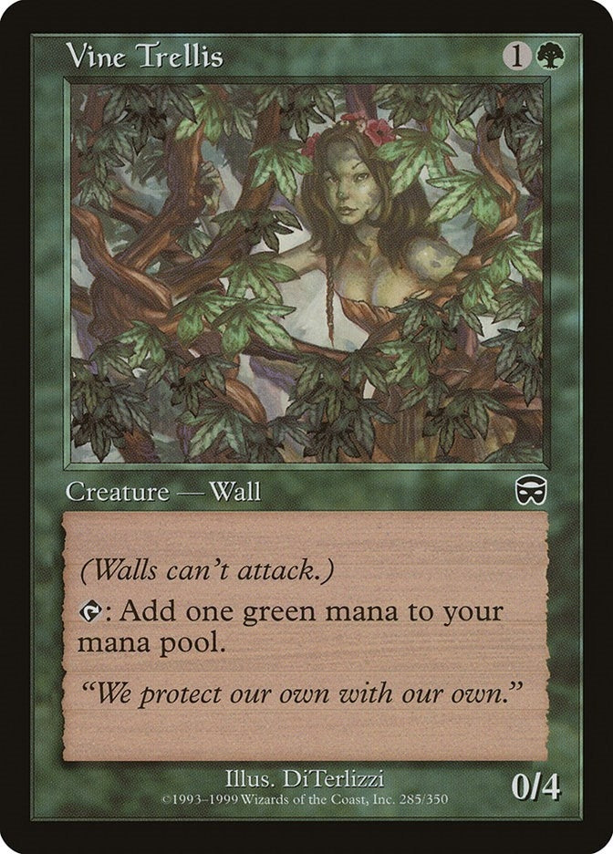 Image for Vine Trellis (285) - Magic: The Gathering
