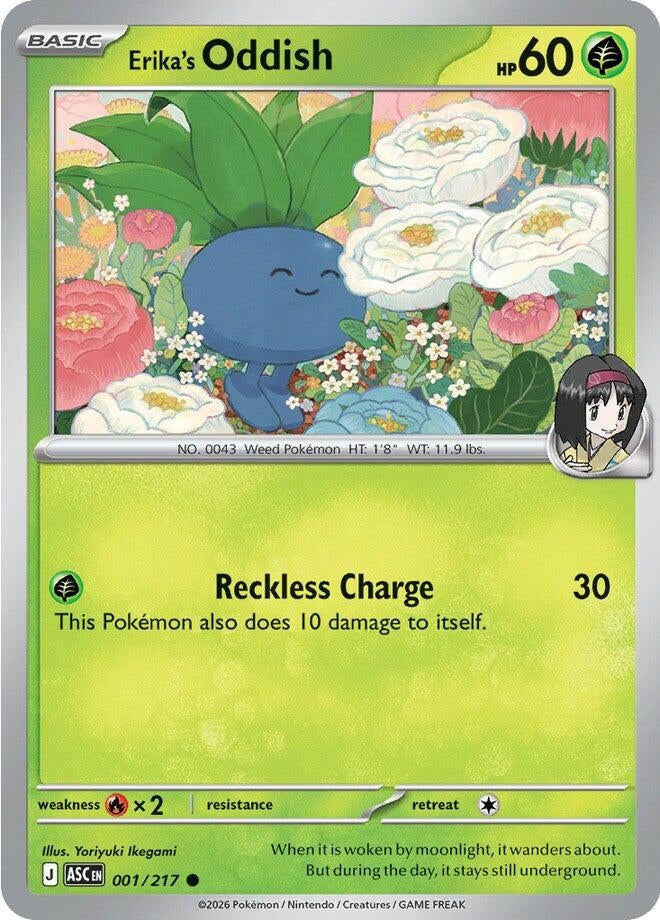 Image for Erika's Oddish (001/217) (ASC) - Pokemon