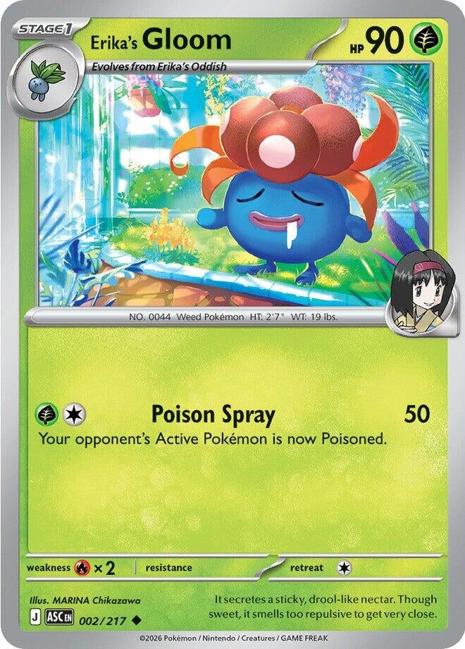 Image for Erika's Gloom (002/217) (ASC) - Pokemon