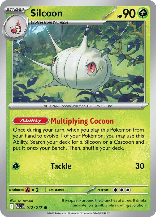 Image for Silcoon (012/217) (ASC) - Pokemon