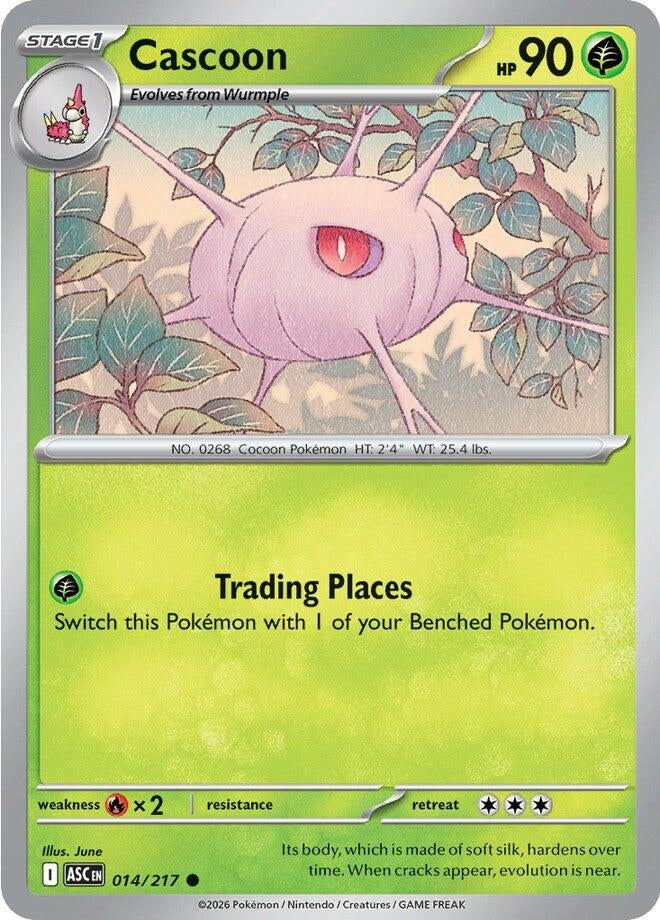 Image for Cascoon (014/217) (ASC) - Pokemon