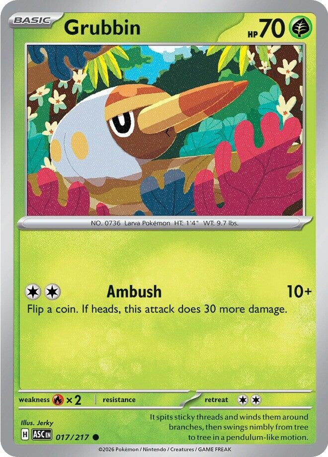 Image for Grubbin (017/217) (ASC) - Pokemon
