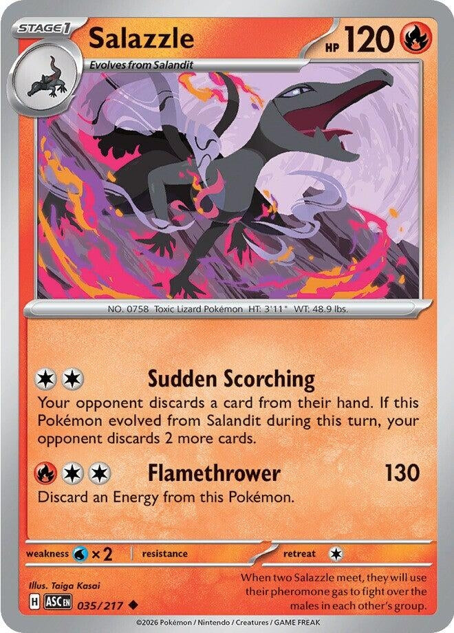 Image for Salazzle (035/217) (ASC) - Pokemon
