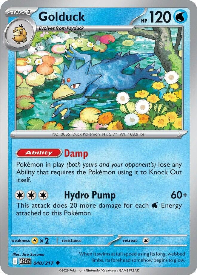 Image for Golduck (040/217) (ASC) - Pokemon