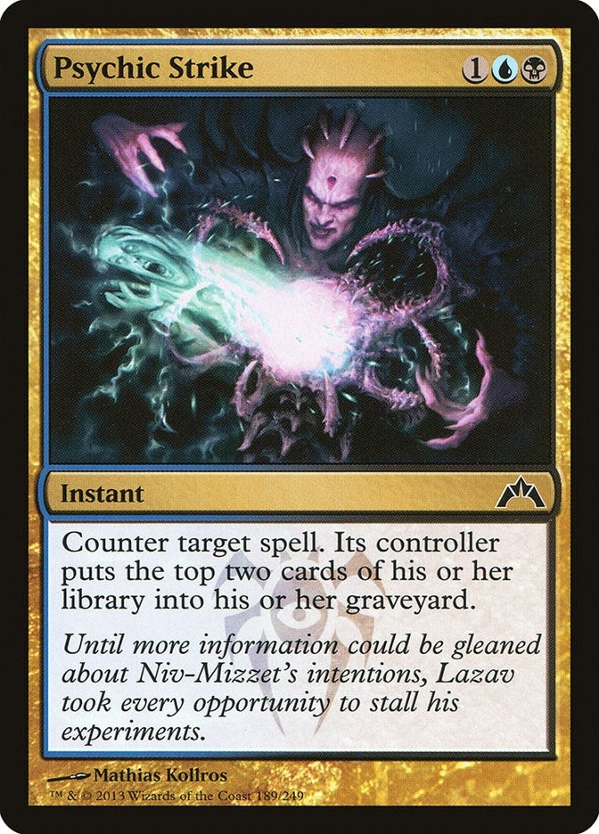 Image for Psychic Strike (189) - Magic: The Gathering