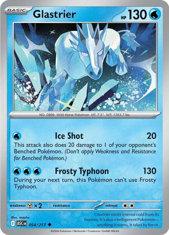 Image for Glastrier (054/217) (ASC) - Pokemon