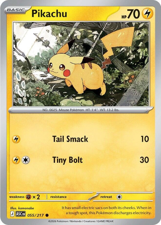 Image for Pikachu (055/217) (ASC) - Pokemon
