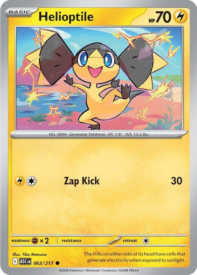 Image for Helioptile (063/217) (ASC) - Pokemon