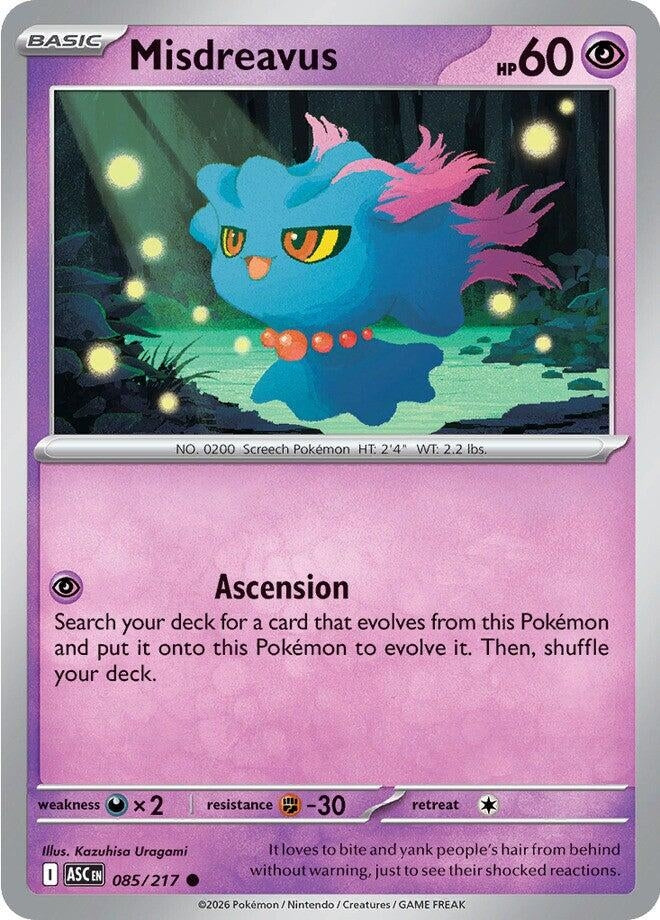 Image for Misdreavus (085/217) (ASC) - Pokemon