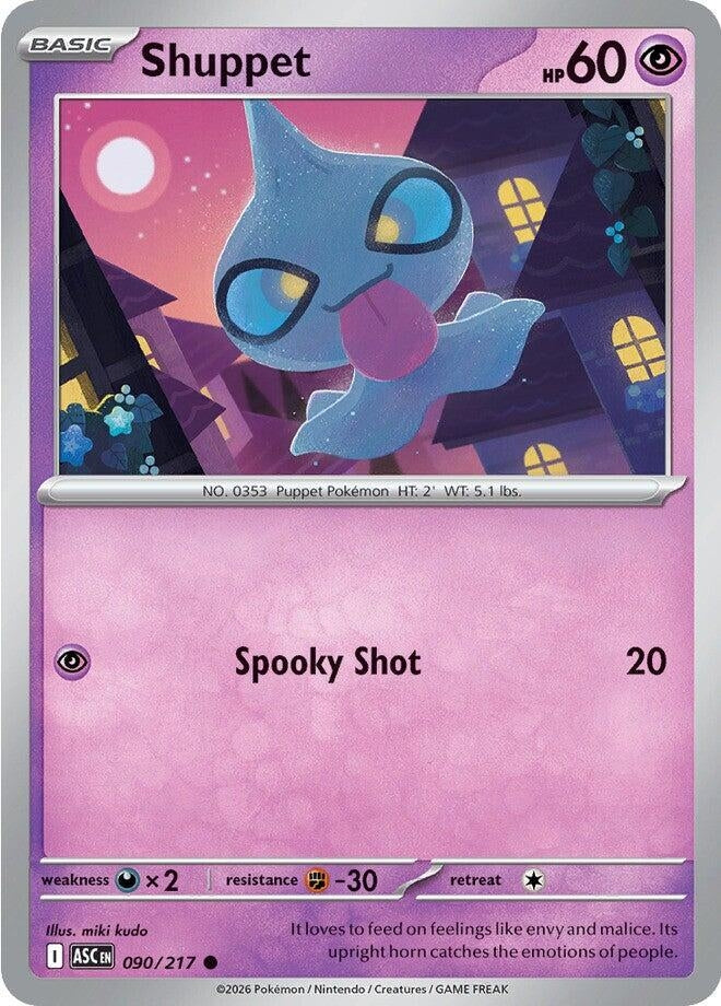 Image for Shuppet (090/217) (ASC) - Pokemon