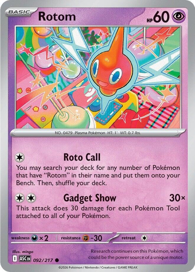 Image for Rotom (092/217) (ASC) - Pokemon
