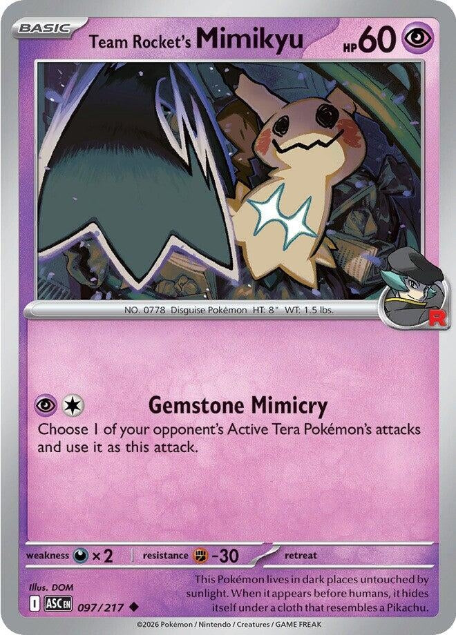 Image for Team Rocket's Mimikyu (097/217) (ASC) - Pokemon