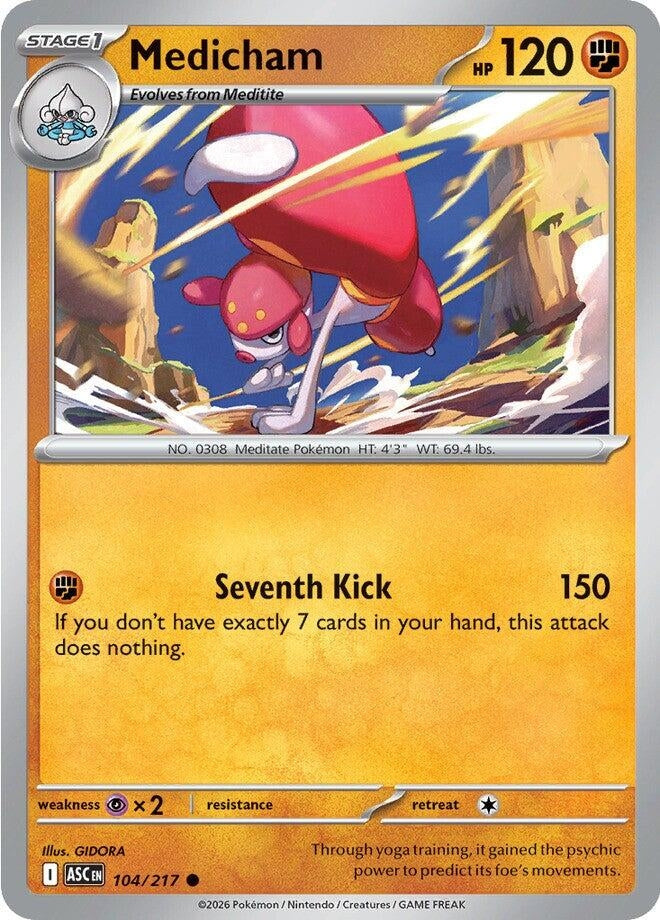 Image for Medicham (104/217) (ASC) - Pokemon