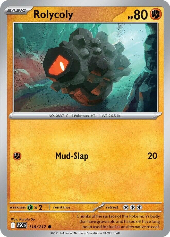 Image for Rolycoly (118/217) (ASC) - Pokemon