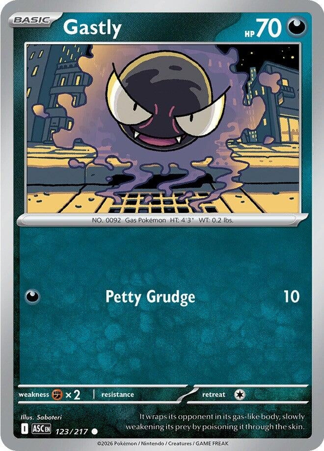 Image for Gastly (123/217) (ASC) - Pokemon